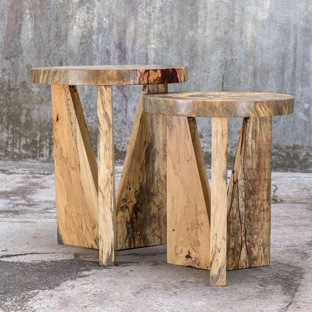 Uttermost - Nadette Natural Nesting Tables (Set of 2) - 25496 veiw 3