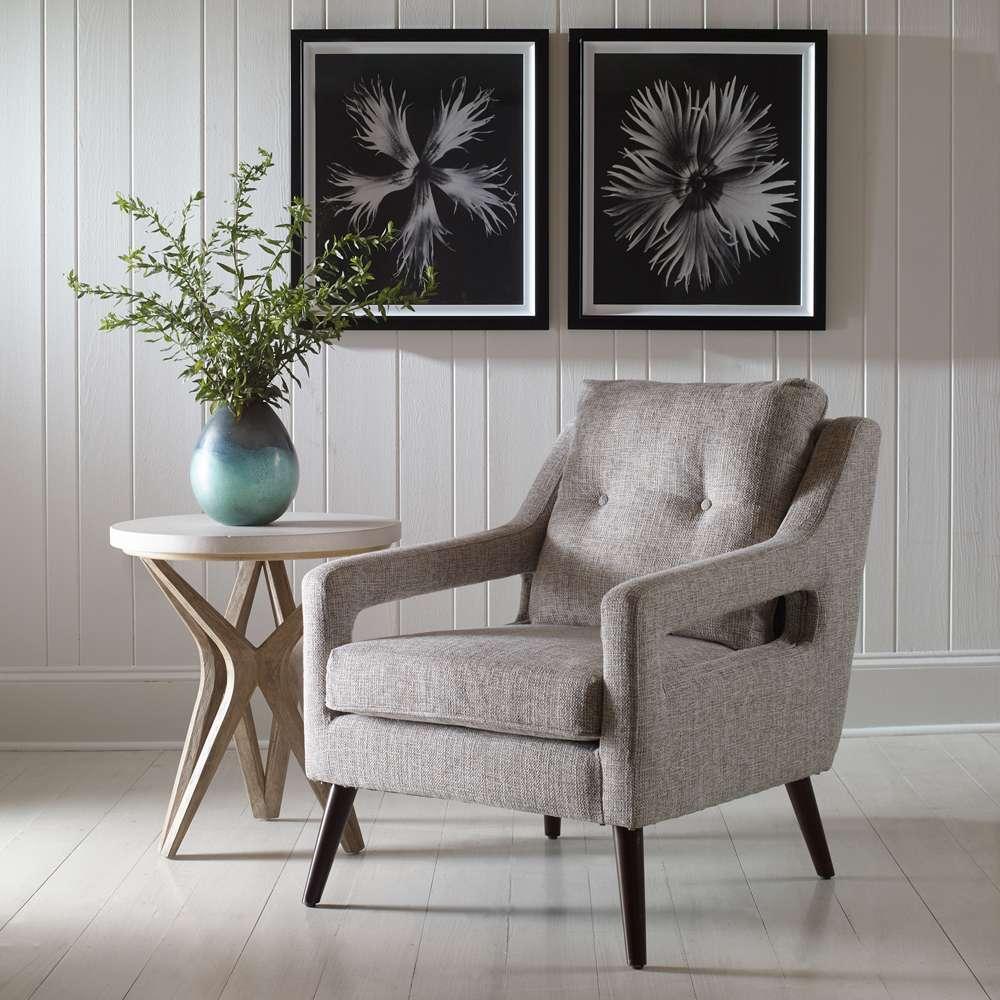 Uttermost - OBrien Neutral Armchair - 23570 veiw 4
