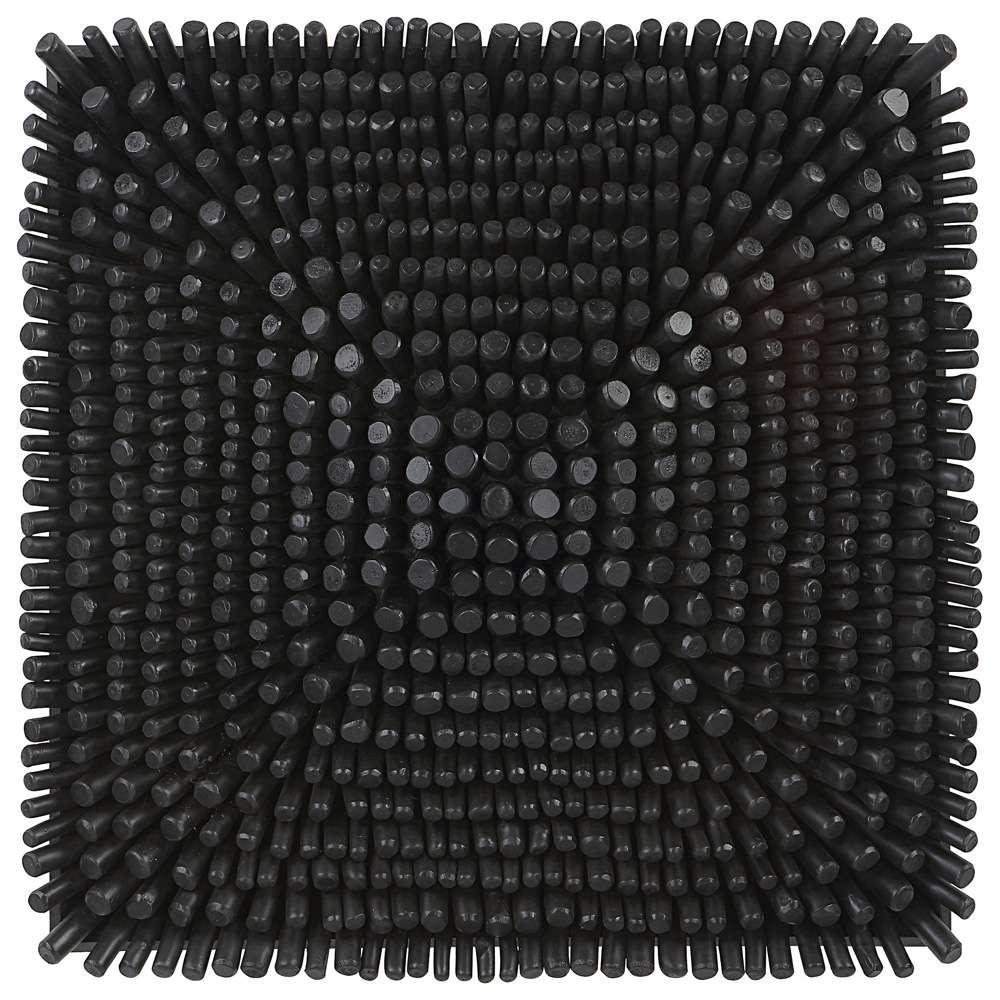 Uttermost - Portside Black Wood Wall Panel - 04321 veiw 1