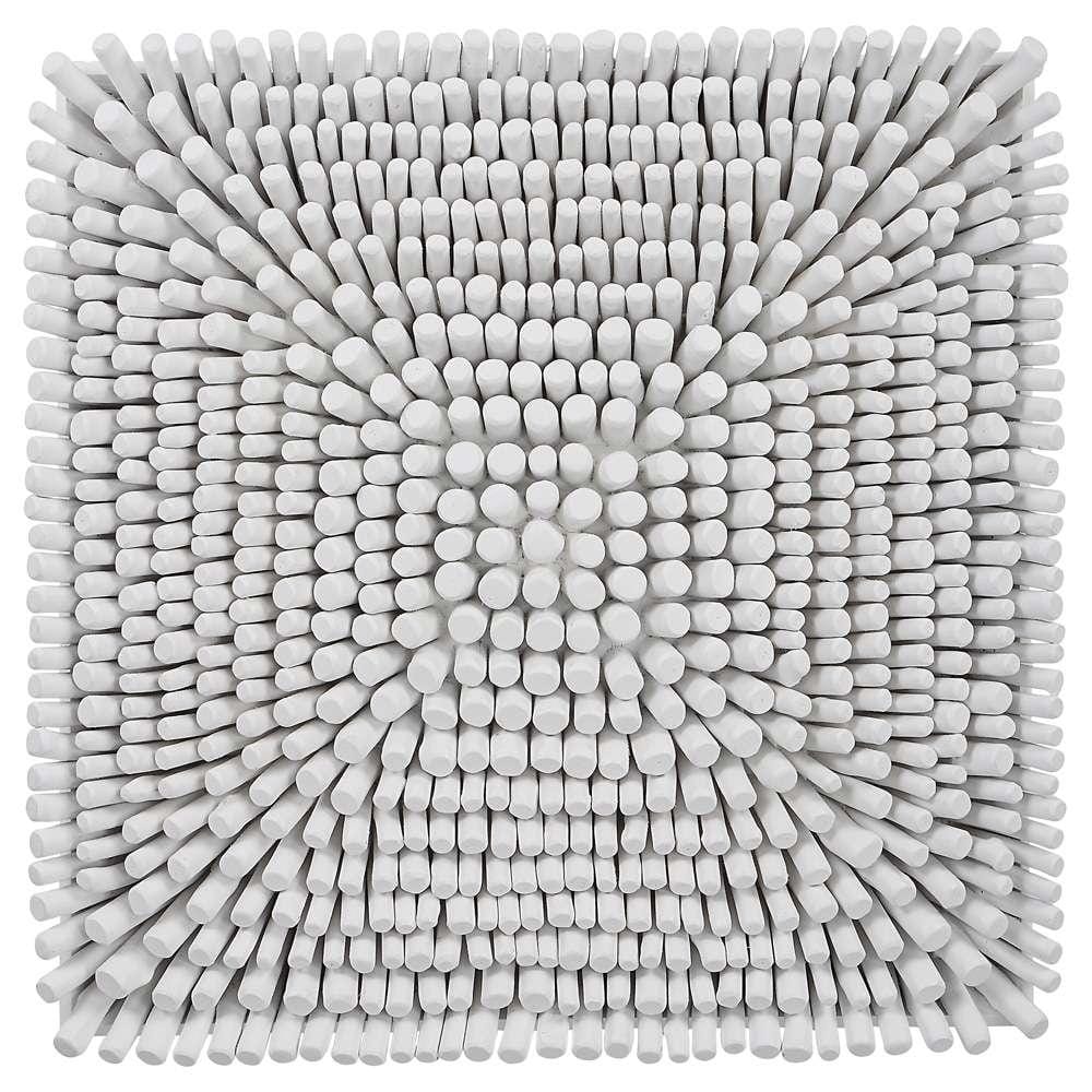 Uttermost - Portside White Wood Wall Panel - 04322 veiw 1