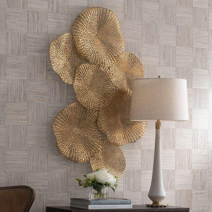 Uttermost - Ripley Gold Metal Wall Art - 04335 veiw 2