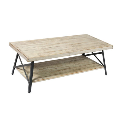 Wallace & Bay - Douglas 48in Coffee Table with Solid Wood Top - WBT3174 veiw 1