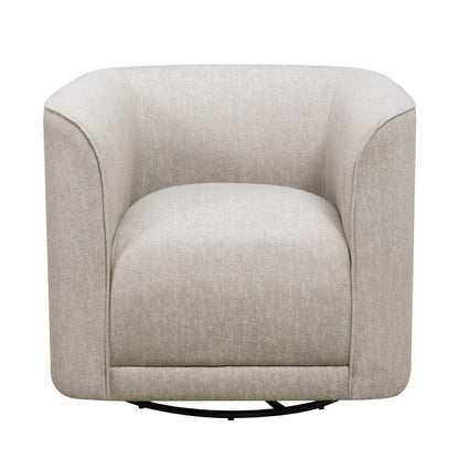 Wallace & Bay - Ryan Beige Swivel Accent Chair with 360 Swivel And U-Shape - U510041 veiw 4