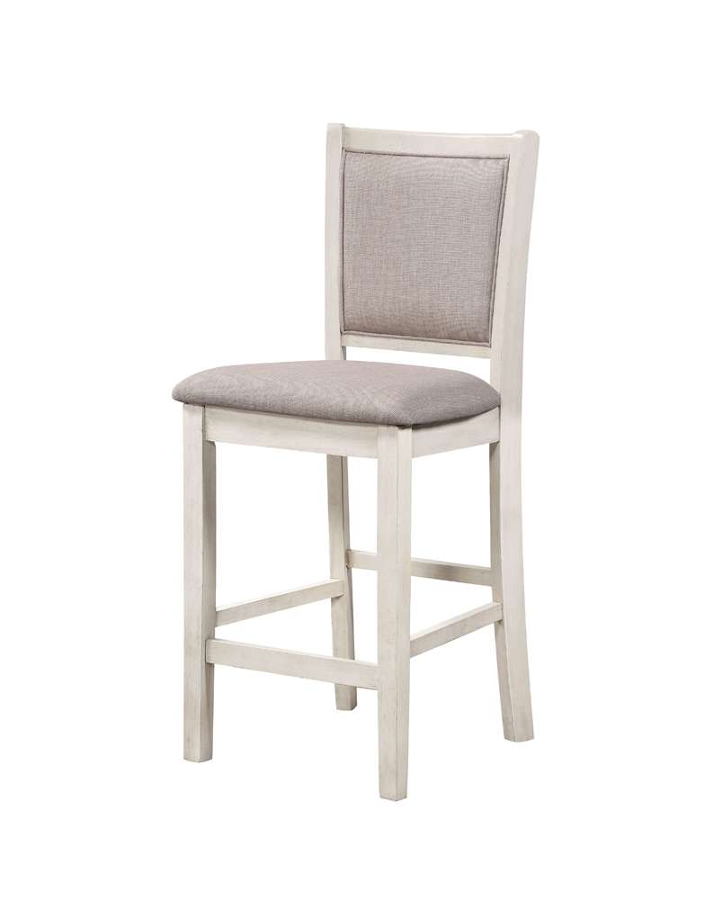 New Classic Furniture - Amy 5 Pc Counter Table Set-Bisque - D3651-52S-BSQ veiw 6