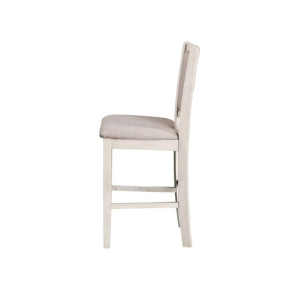 New Classic Furniture - Amy 5 Pc Counter Table Set-Bisque - D3651-52S-BSQ veiw 8