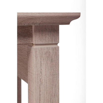 Bush Furniture - Key West 5 Shelf Bookcase in Washed Gray - KWB132WG-03 veiw 5