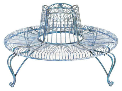 Safavieh - Ally Darling Tree Bench - Mossy Blue  - PAT5019C veiw 1