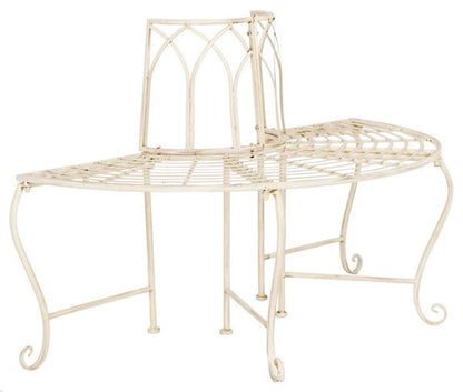 Safavieh - Abia Tree Bench - Distressed White  - PAT5018A veiw 3