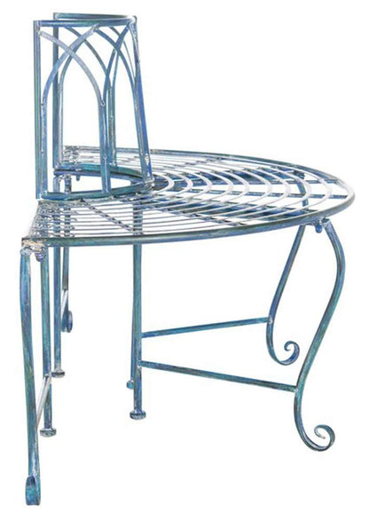 Safavieh - Abia Tree Bench - Mossy Blue  - PAT5018C veiw 3
