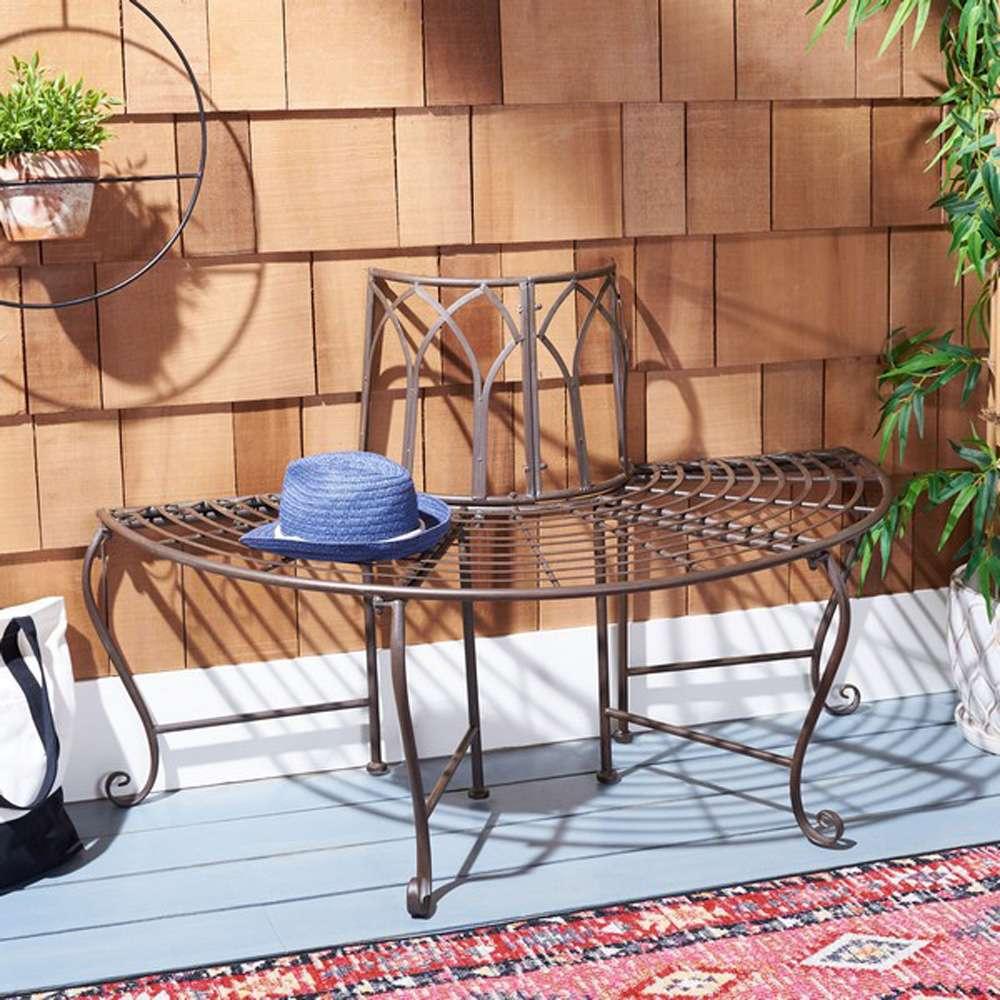 Safavieh - Abia Tree Bench - Rustic Brown - PAT5018B veiw 1