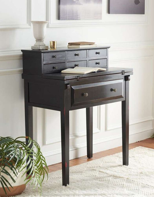 Safavieh - Abigail Desk - Black - AMH6520B veiw 1