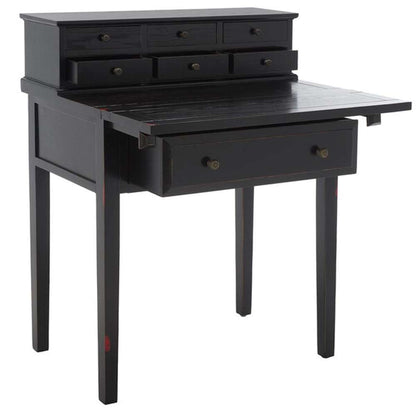 Safavieh - Abigail Desk - Black - AMH6520B veiw 4