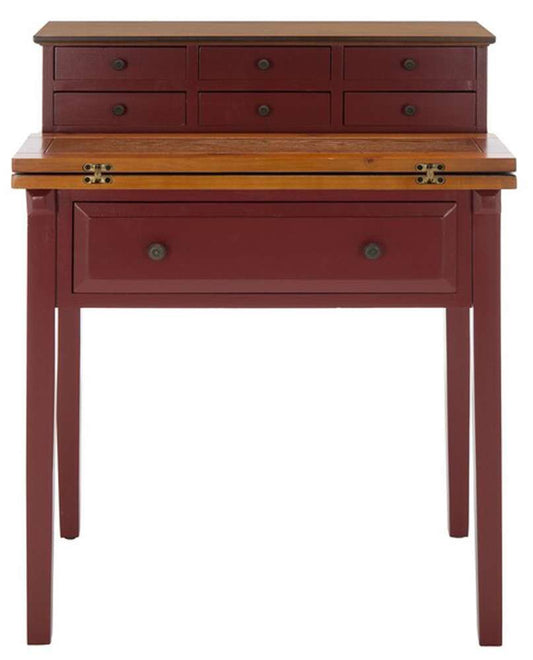 Safavieh - Abigail Desk - Cherry - Oak - AMH6520A veiw 2