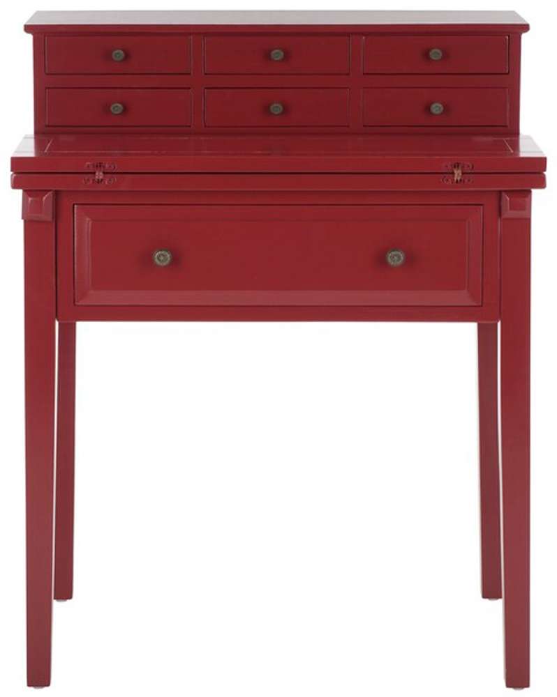 Safavieh - Abigail Desk - Cherry - AMH6520E veiw 2