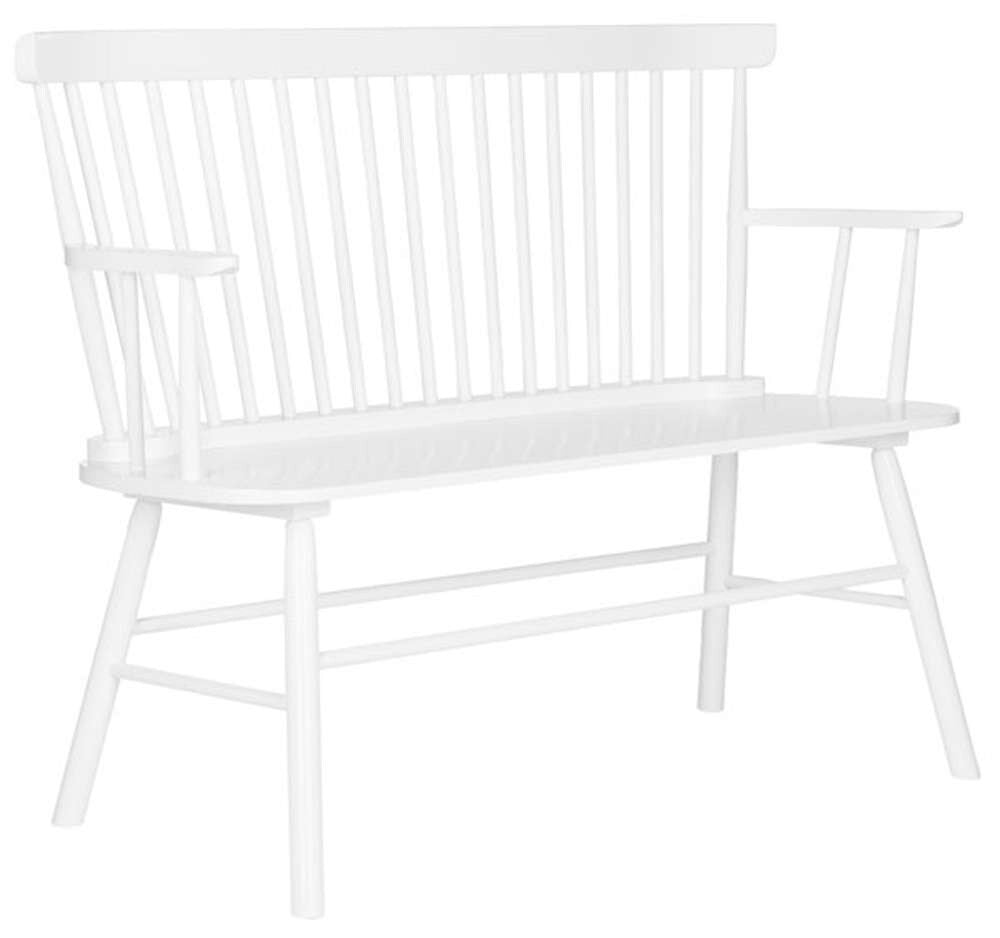 Safavieh - Addison Loveseat - White - AMH8513B veiw 3
