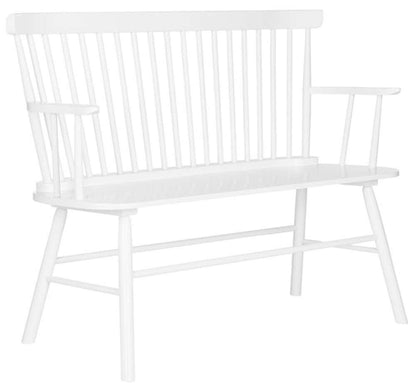 Safavieh - Addison Loveseat - White - AMH8513B veiw 3
