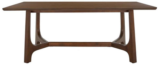 Safavieh - Adelee Wood Rectangle Dining Table Table - Medium Oak - SFV2136C veiw 1