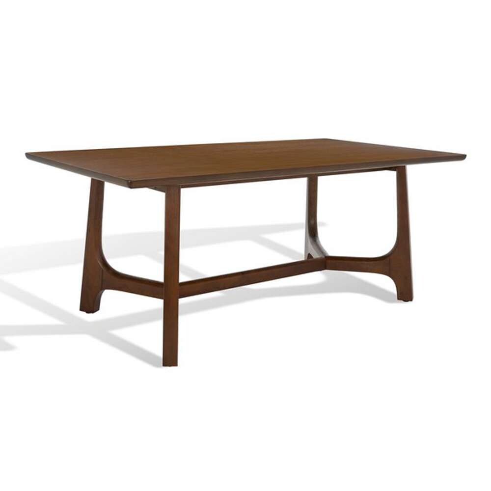 Safavieh - Adelee Wood Rectangle Dining Table Table - Medium Oak - SFV2136C veiw 4