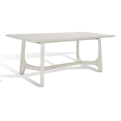 Safavieh - Adelee Wood Rectangle Dining Table Table - White Washed - SFV2136A veiw 4