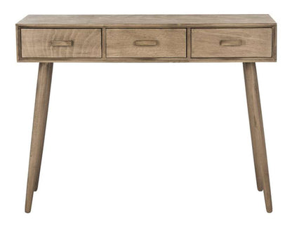 Safavieh - Albus 3 Drawer Console Table - Light Brown - CNS5701B veiw 2
