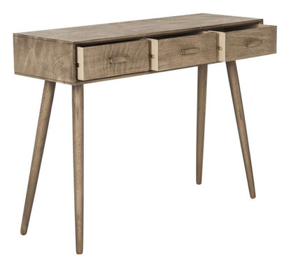 Safavieh - Albus 3 Drawer Console Table - Light Brown - CNS5701B veiw 4