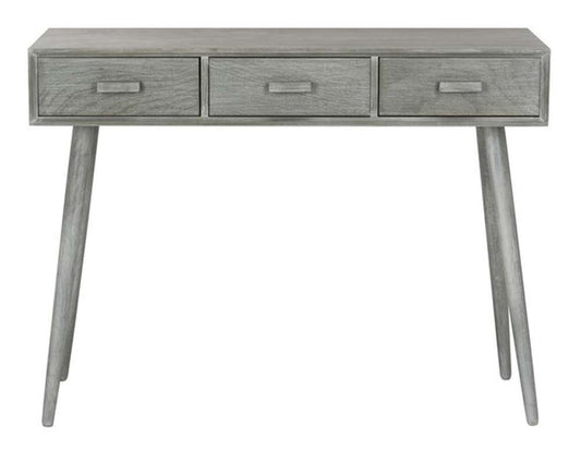 Safavieh - Albus 3 Drawer Console Table - Slate - Grey - CNS5701C veiw 2