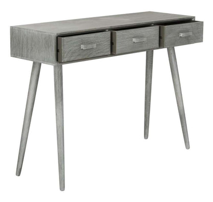 Safavieh - Albus 3 Drawer Console Table - Slate - Grey - CNS5701C veiw 3