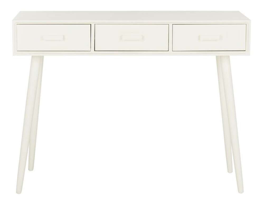 Safavieh - Albus 3 Drawer Console Table - Vintage White - CNS5701A veiw 2