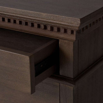 Safavieh - Allisyn 3 Drawer Wd Nightstand - Light Brown - SFV7706B veiw 2