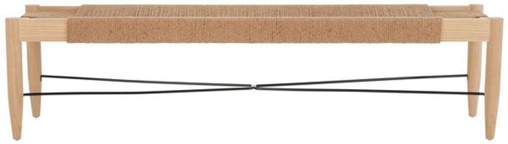 Safavieh - Arcana Jute Bench - Natural - Light Natural - BCH1002A veiw 1