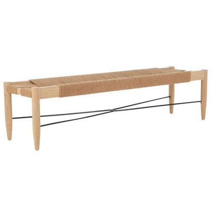 Safavieh - Arcana Jute Bench - Natural - Light Natural - BCH1002A veiw 4
