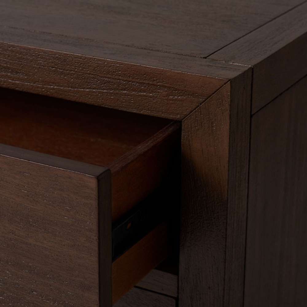 Safavieh - Ariella 3 Drawer Wd Nightstand - Brown - SFV7703A veiw 2