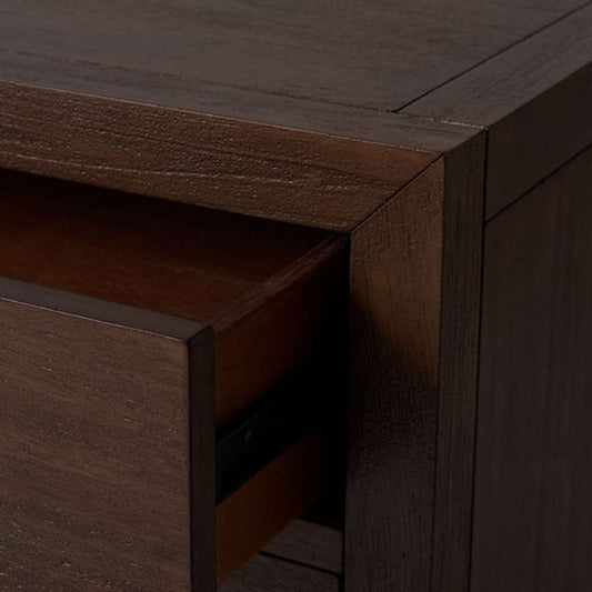 Safavieh - Ariella 3 Drawer Wd Nightstand - Brown - SFV7703A veiw 2