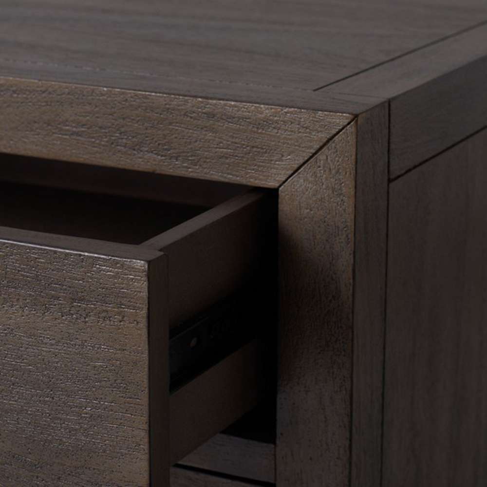 Safavieh - Ariella 3 Drawer Wd Nightstand - Light Brown - SFV7703B veiw 2