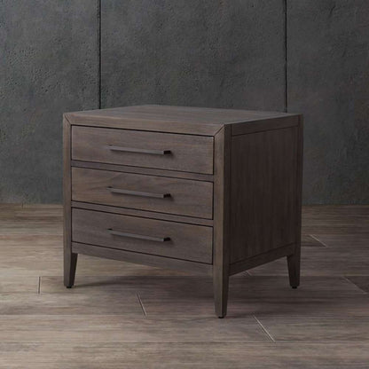 Safavieh - Ariella 3 Drawer Wd Nightstand - Light Brown - SFV7703B veiw 3