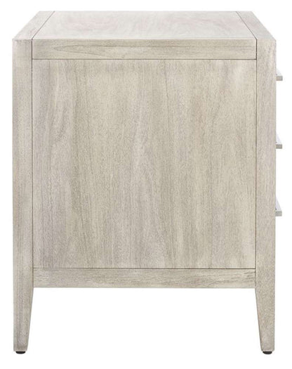 Safavieh - Ariella 3 Drawer Wd Nightstand - Light Grey - SFV7703C veiw 5