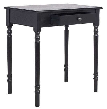 Safavieh - Arina 1 Drawer Desk - Black - DSK5710C veiw 3