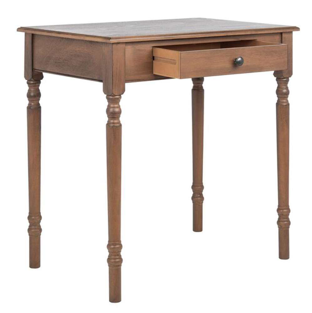Safavieh - Arina 1 Drawer Desk - Brown - DSK5710B veiw 3