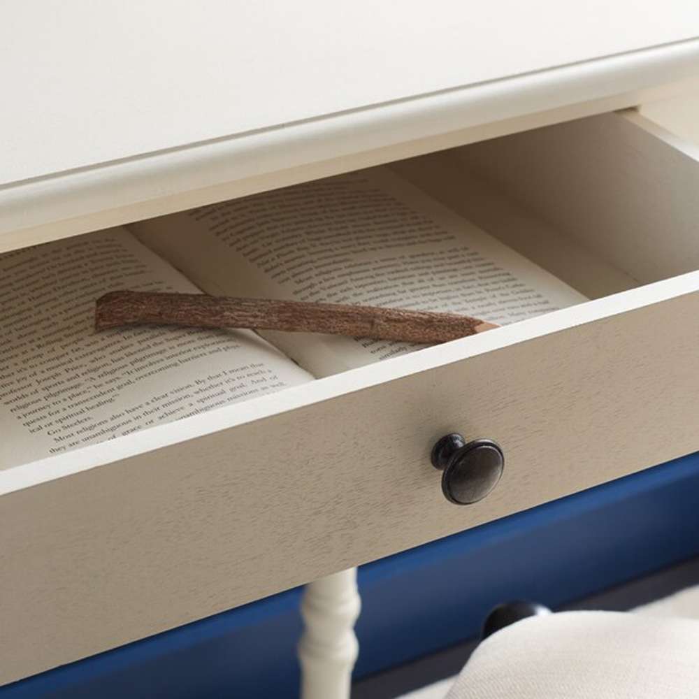 Safavieh - Arina 1 Drawer Desk - Distrssed White - DSK5710A veiw 2