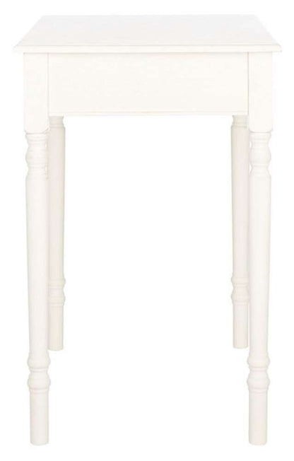 Safavieh - Arina 1 Drawer Desk - Distrssed White - DSK5710A veiw 5