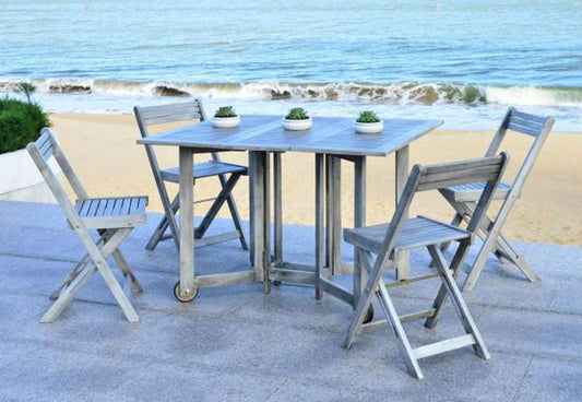 Safavieh - Arvin Table/Chair Set - Grey - PAT7001B veiw 2
