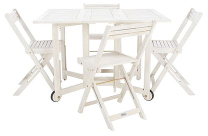 Safavieh - Arvin Table/Chair Set - White - PAT7001D veiw 1