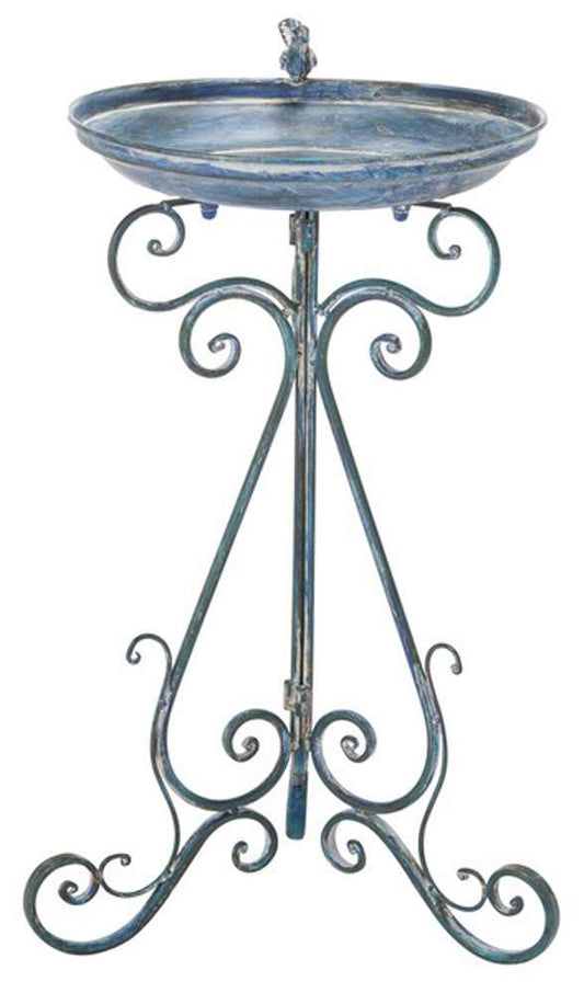 Safavieh - Ashlan Bird Bath - Mossy Blue  - PAT5024C veiw 1