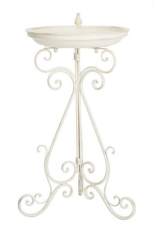 Safavieh - Ashlan Bird Bath - Pearl White  - PAT5024A veiw 1