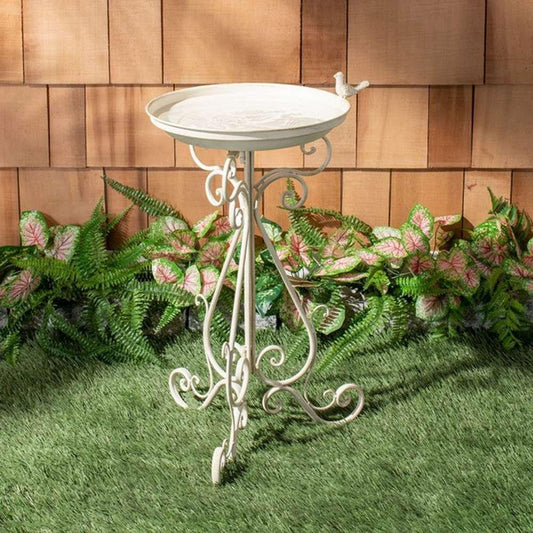 Safavieh - Ashlan Bird Bath - Pearl White  - PAT5024A veiw 2
