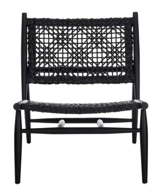 Safavieh - Bandelier Accent Chair - Black - Black - ACH1000B veiw 1