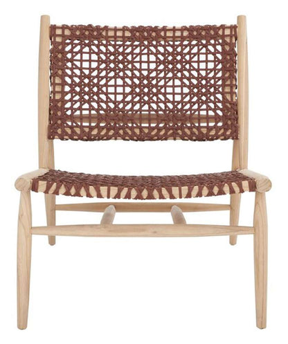 Safavieh - Bandelier Accent Chair - Cognac - Natural - ACH1000F veiw 1