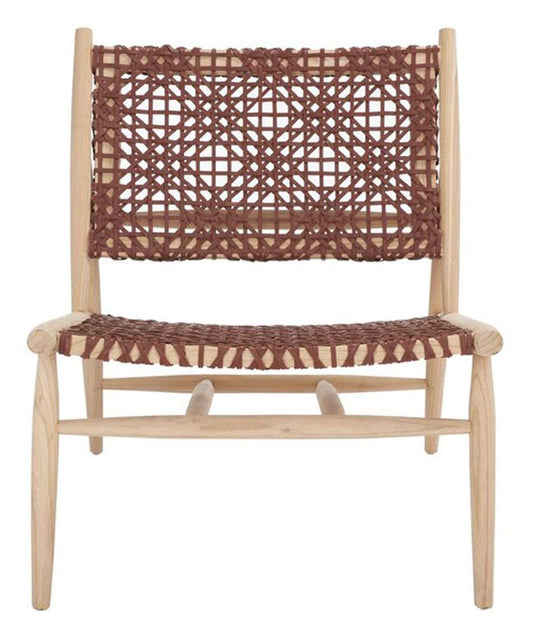 Safavieh - Bandelier Accent Chair - Cognac - Natural - ACH1000F veiw 1
