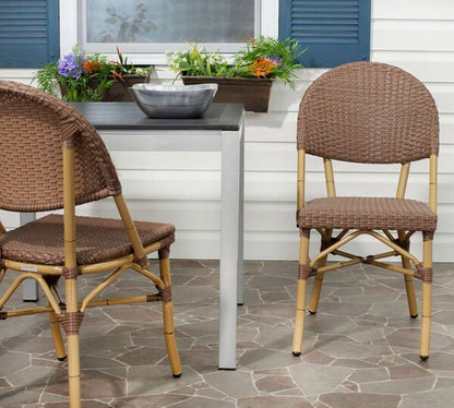 Safavieh - Barrow Side Chair - Brown  (Set of 2) - FOX5203A-SET2 veiw 2