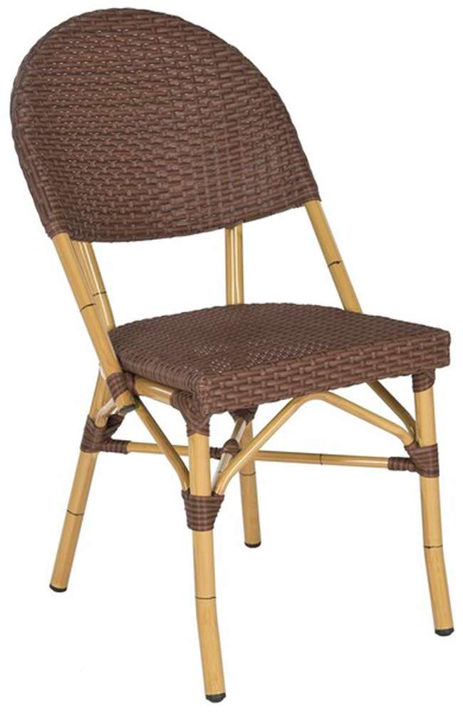 Safavieh - Barrow Side Chair - Brown  (Set of 2) - FOX5203A-SET2 veiw 3